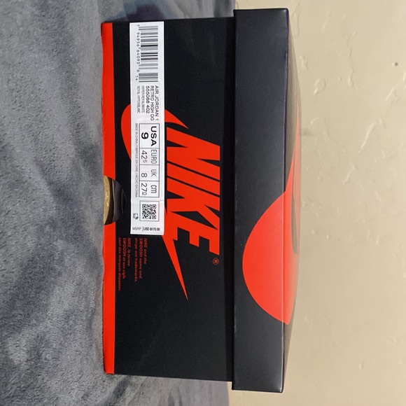 Jordan Ones “Hyper Royal/Light Smoke Grey-White” Men size 9.5 - Picture 14 of 17